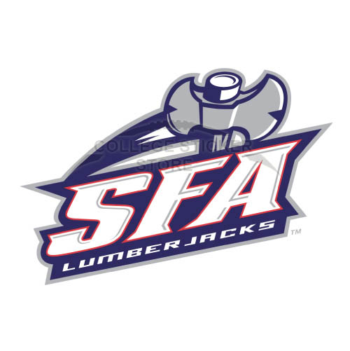 Homemade Stephen F Austin Lumberjacks Iron-on Transfers (Wall Stickers)NO.6390